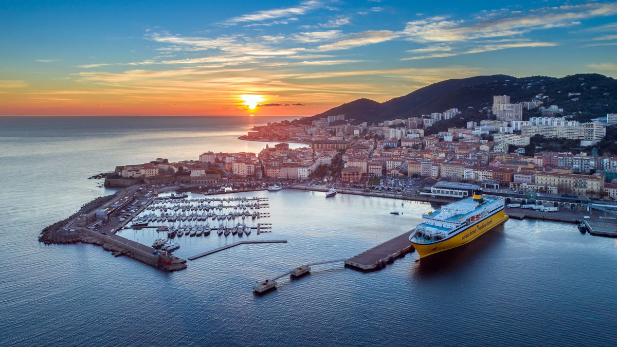 Ajaccio port